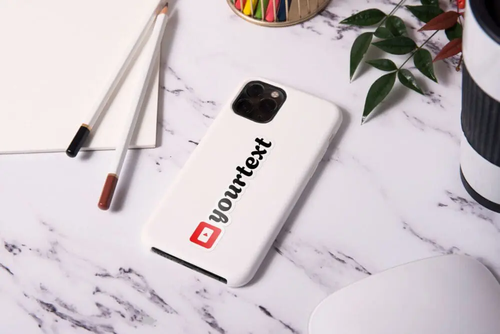 Custom YouTube Vinyl Sticker Pack x3 - Image 5