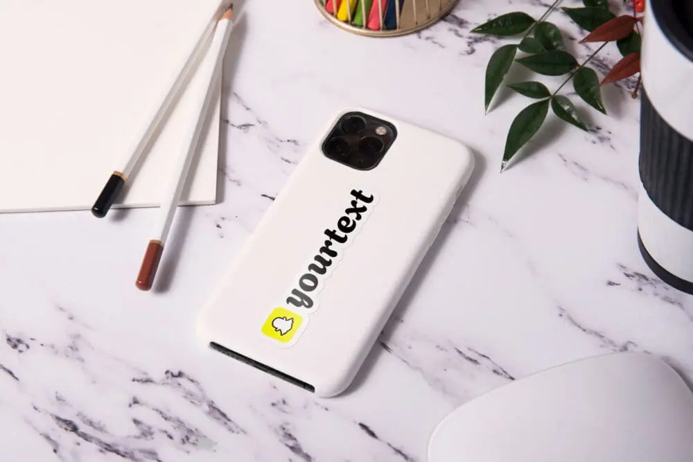 Custom SnapChat Vinyl Stickers Pack Sheet x10 - Image 4