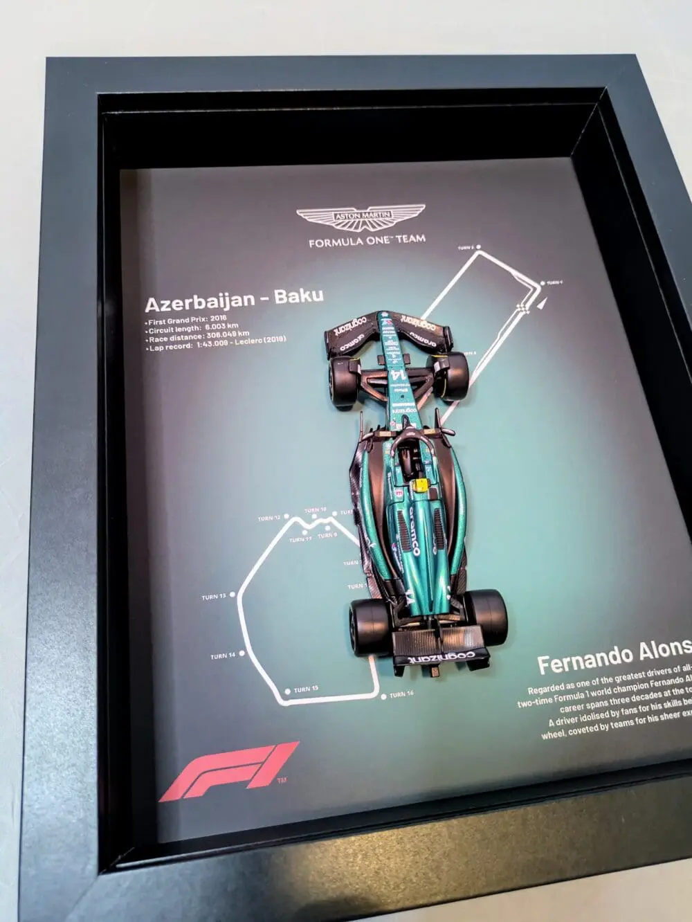 3D F1 Frame Aston Martin - Image 3