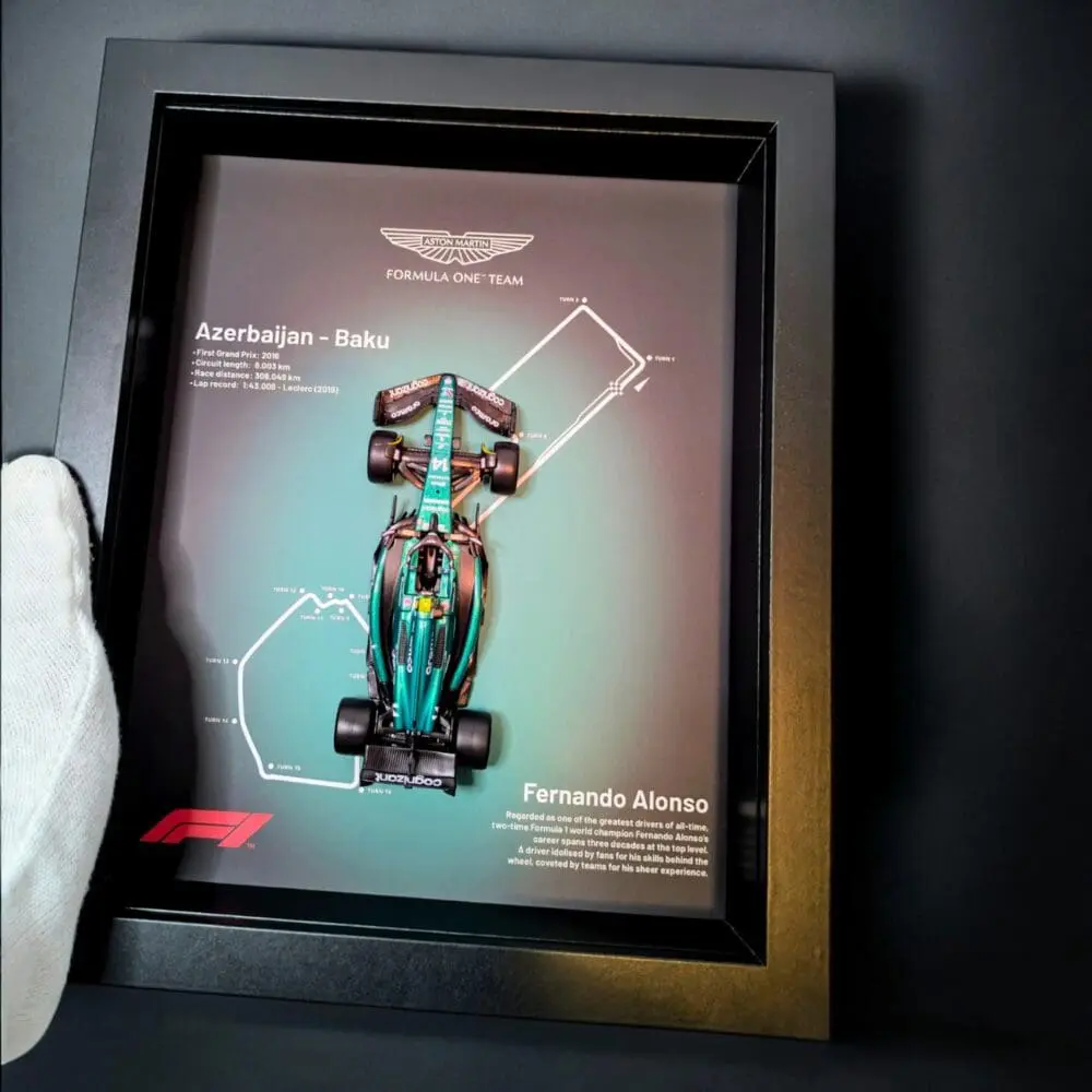3D F1 Frame AMG Mercedes - Image 2