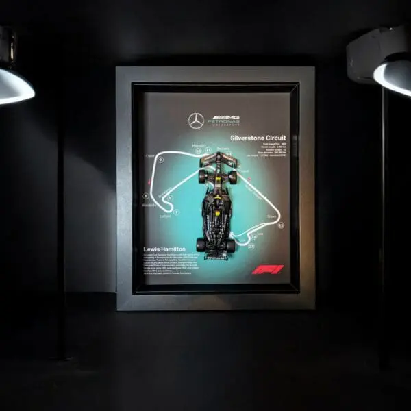 3D F1 Frame Lewis Hamilton