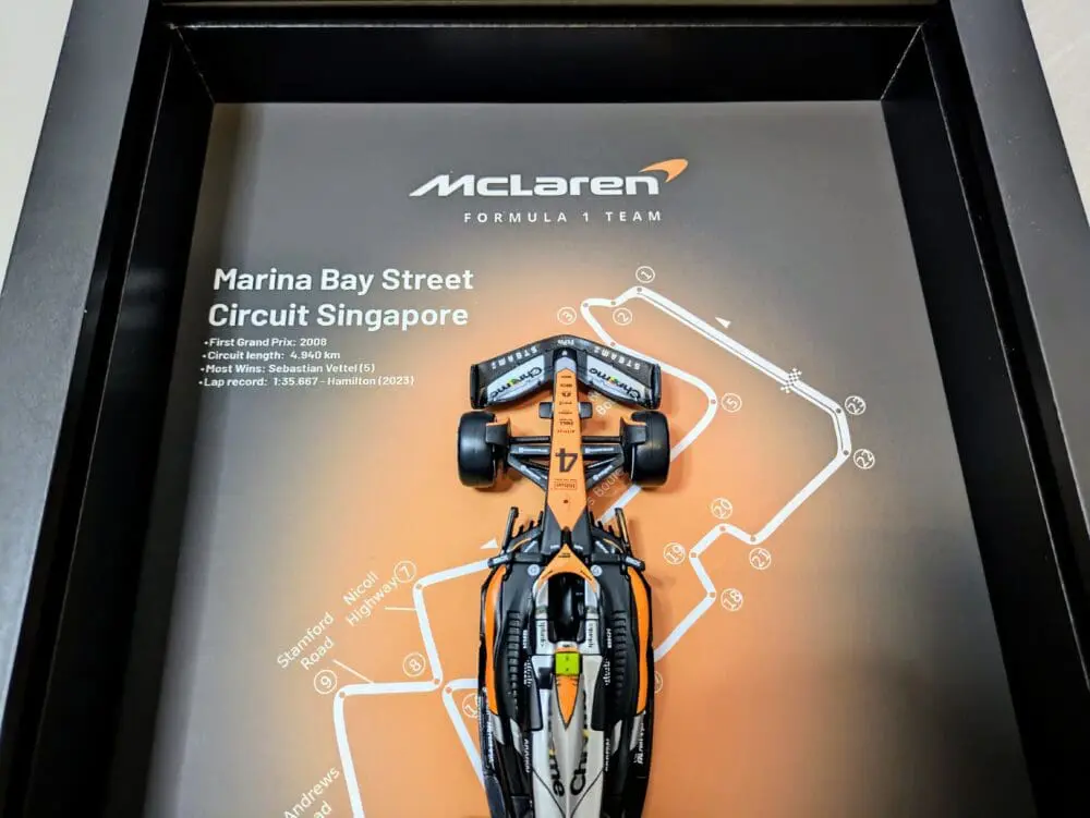 3D F1 Frame McLaren Lando Norris - Image 4
