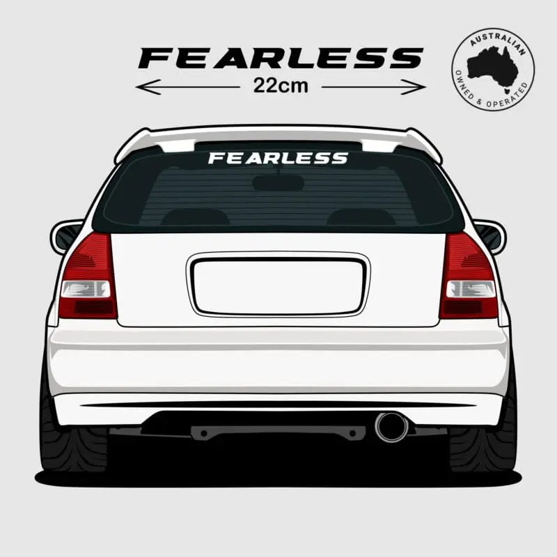 Fearless JDM Car Decal