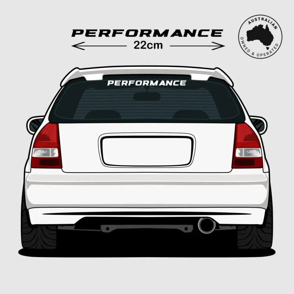 Performance JDM Car Decal