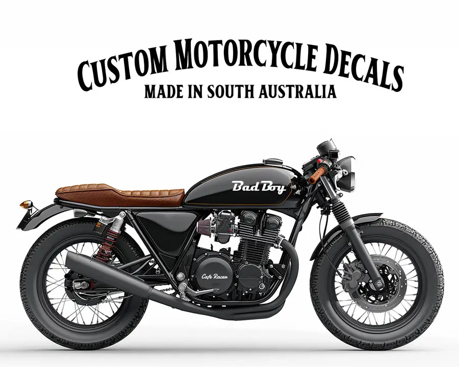 Custom motorcycle stickers Australia