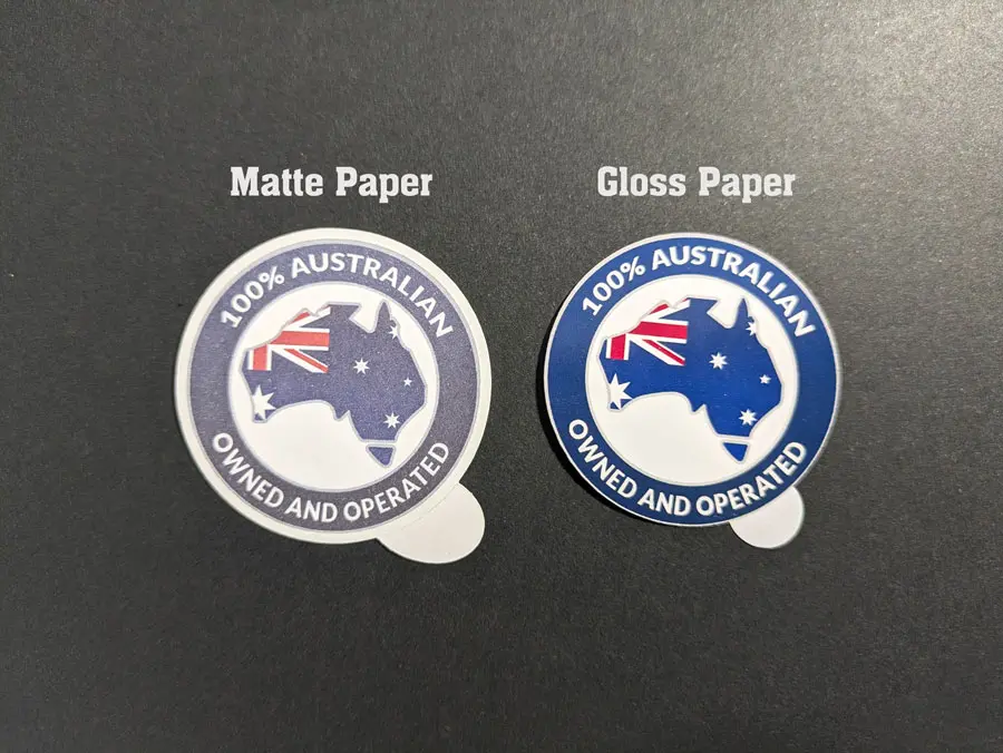 Round labels matte paper - Image 3