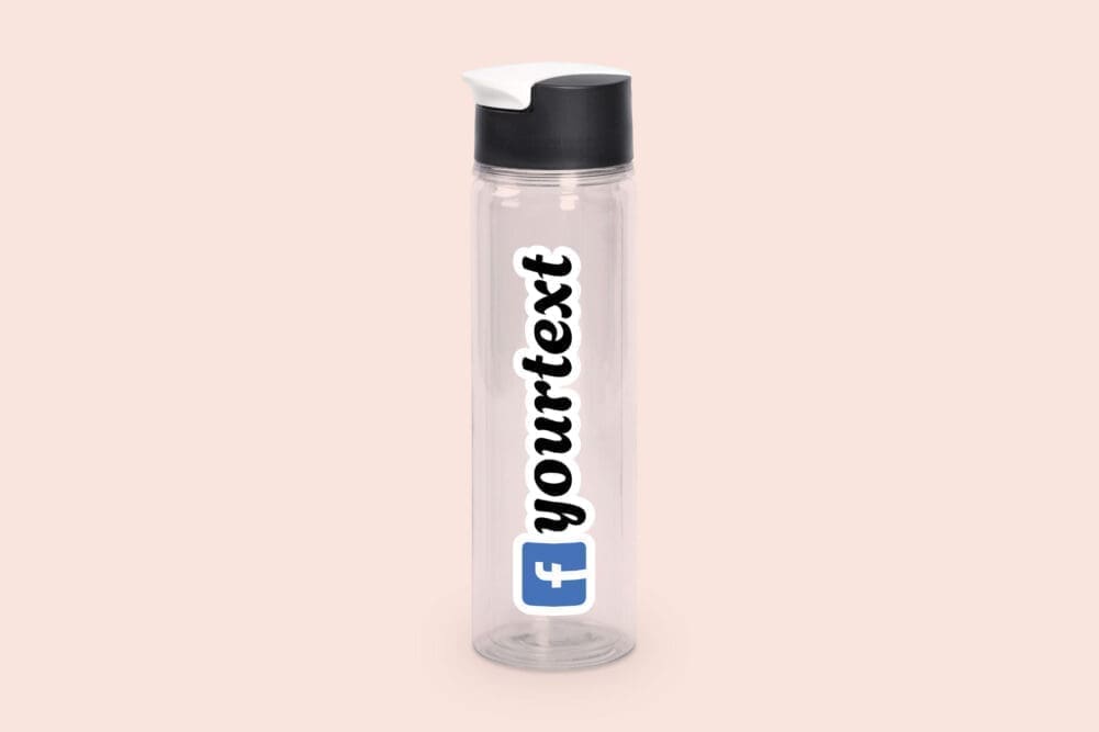 Custom Facebook Vinyl Sticker Pack x3 - Image 2