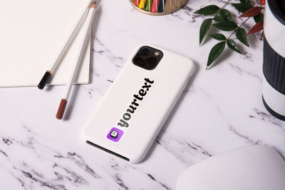 Custom Twitch Vinyl Sticker Pack x3 - Image 3