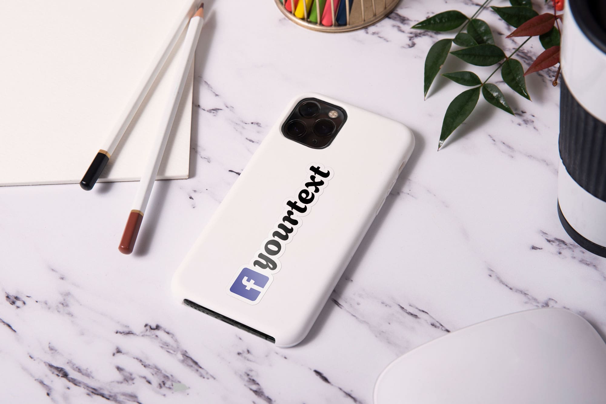Custom Facebook Vinyl Stickers Pack Sheet x10 - Image 6