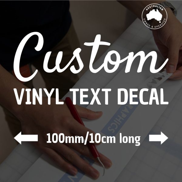 Custom Text Decal