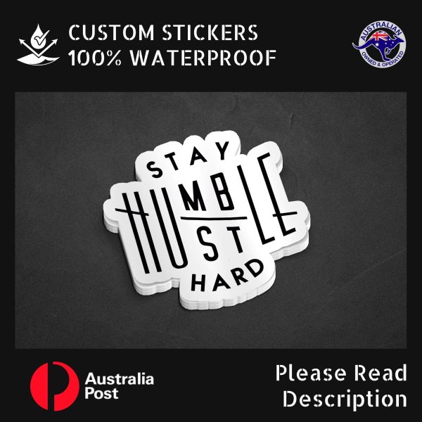 Custom Die-Cut Vinyl Stickers