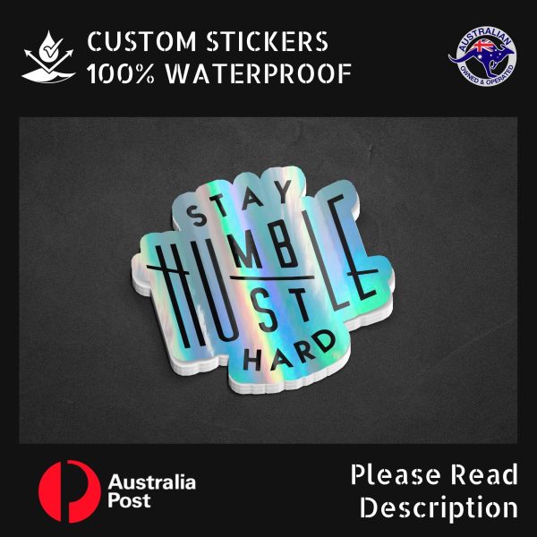 Custom Holographic Stickers Adelaide