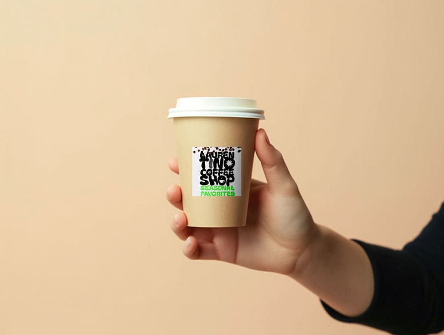 Square labels matte paper - Image 2