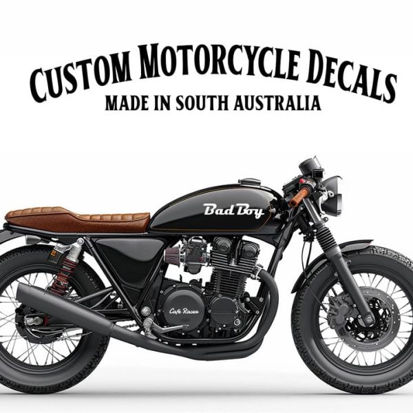 Custom motorcycle stickers Australia